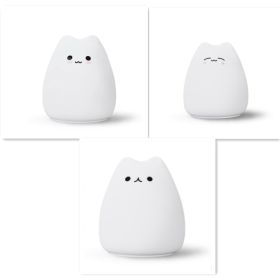 Silicone Touch Sensor LED Night Light For Children Baby Kids (Option: Set A)
