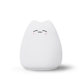 Silicone Touch Sensor LED Night Light For Children Baby Kids (Option: Smart cat)